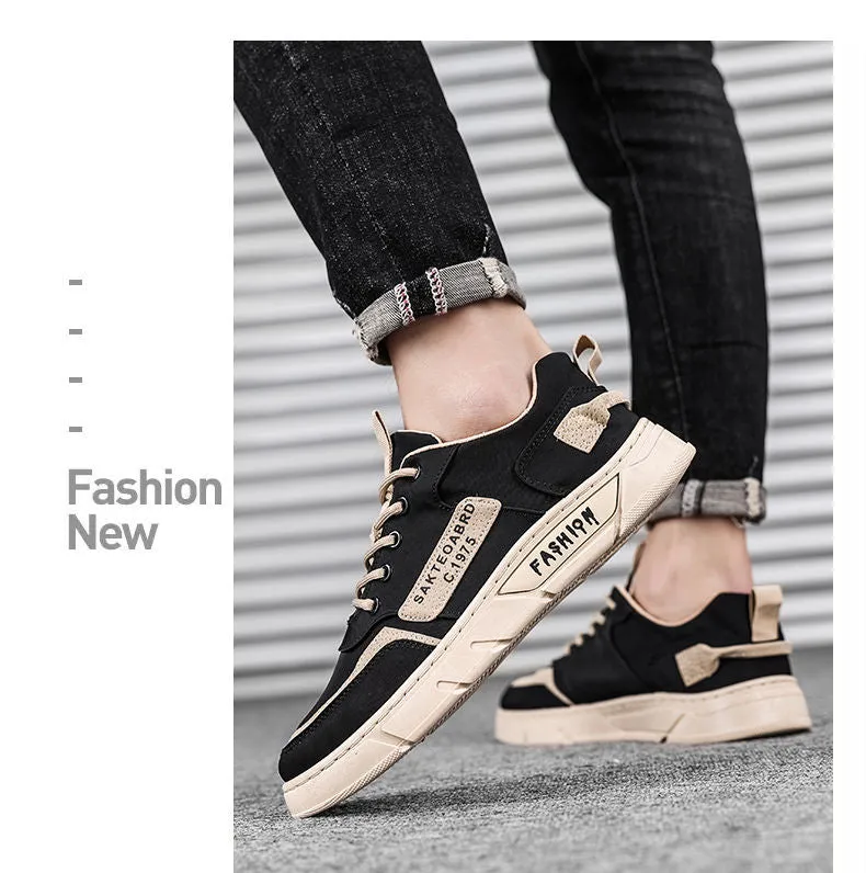 Advbridge Summer New Breathable Men's Shoes Trend Men Board Shoes Umbrella Canvas Sneakers All-match Sports Casual Shoes