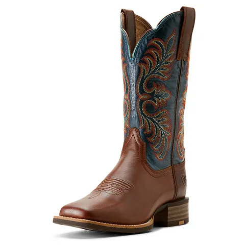 Ariat Womens Gillette Western Boots - Vintage Caramel/Endless Sea