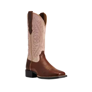 Ariat Women's Round Up Wide Square Toe StretchFit Western Boot