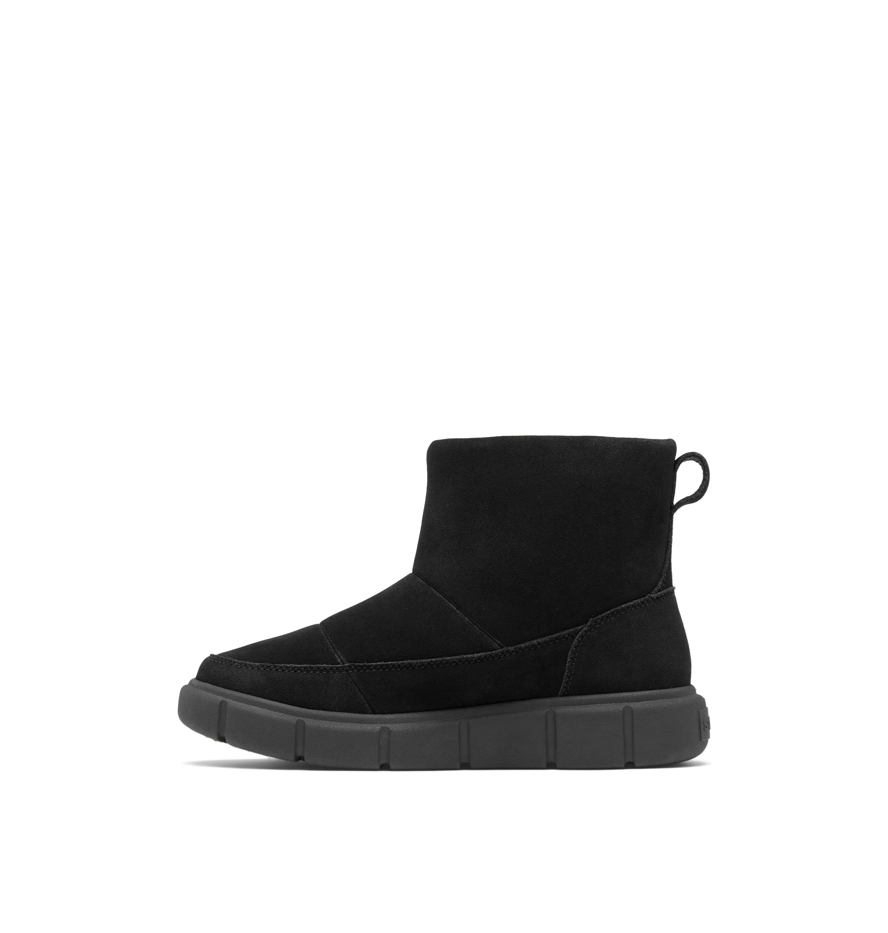 Black & Sea Salt Sorel Explorer III Slip-On Boots