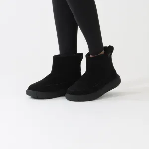 Black & Sea Salt Sorel Explorer III Slip-On Boots