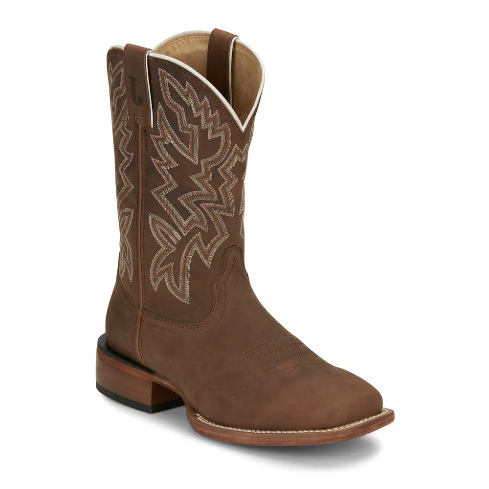 Frontier 11 inch Guy Wide Square Toe Cowboy Boots