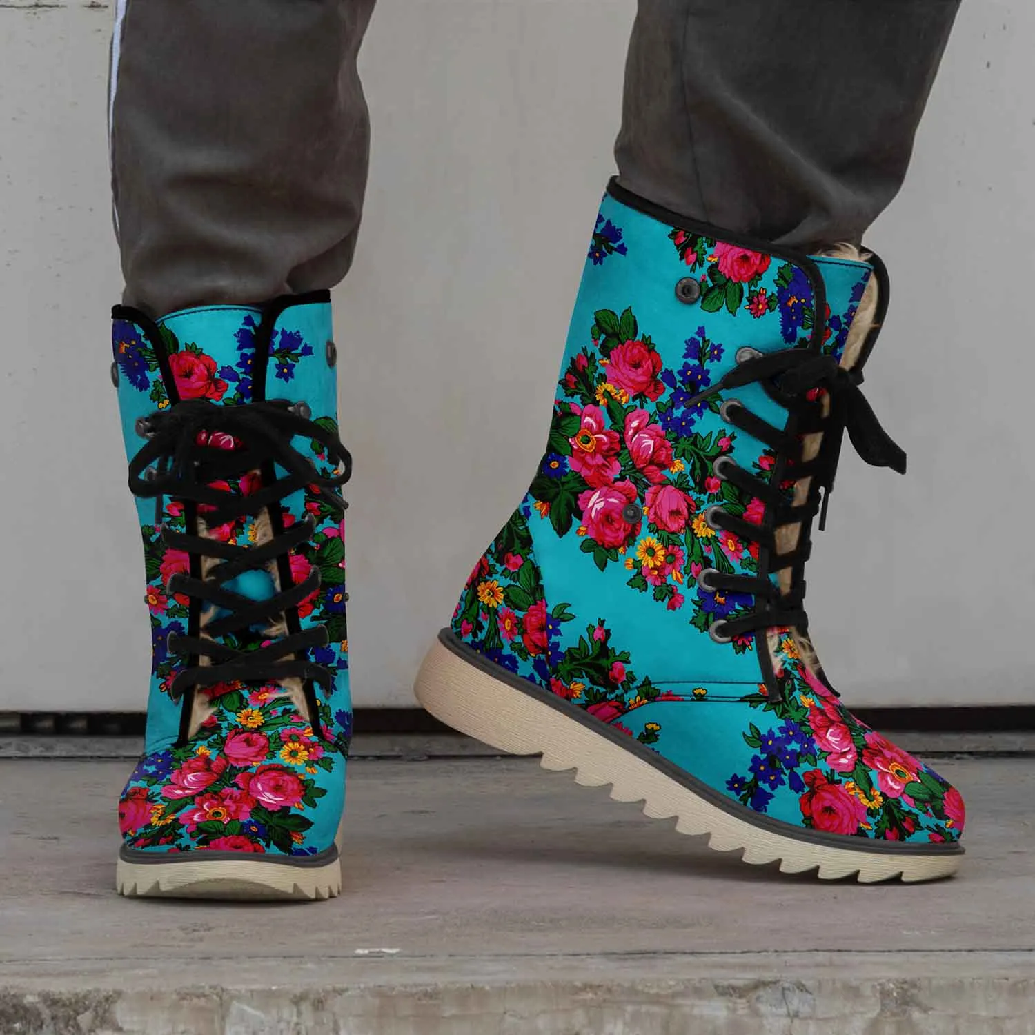 Kokum's Revenge Sky Polar Winter Boots