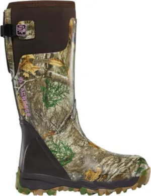 LaCrosse Womens Alphaburly Pro 15in Realtree Edge Rubber Hunting Boots