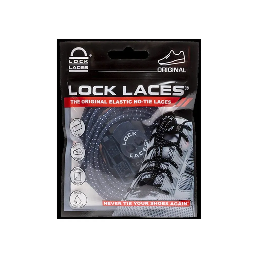 Lock Laces Navy Blue