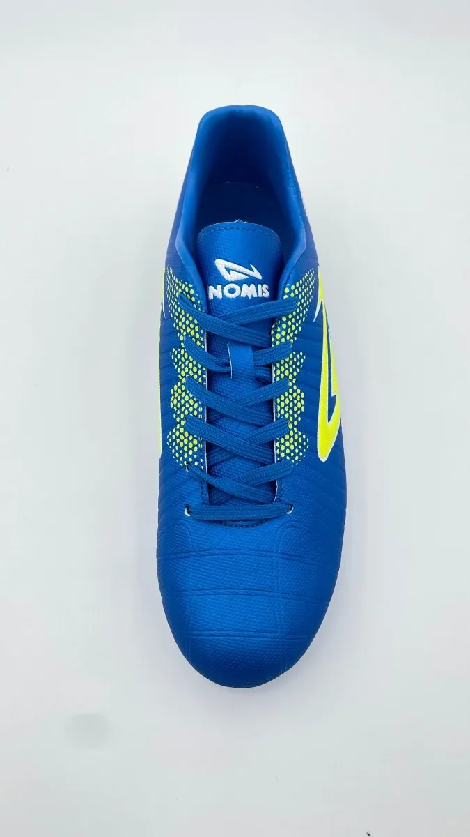 NOMIS MEN'S PRODIGY 2.0 ROYAL BLUE /WHITE FOOTBALL BOOTS