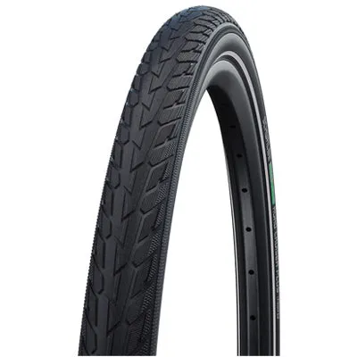 Schwalbe Road Cruiser 700X40 Wire Kguard Green Cmpnd Rflx Road Cruiser Plus  Tires  700C