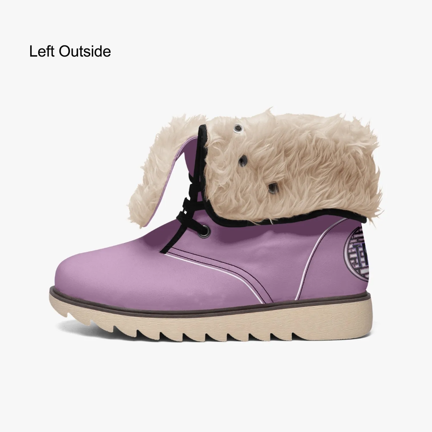 TREADZ Naptown Lavender Cotton-pad Fur Lining Boots