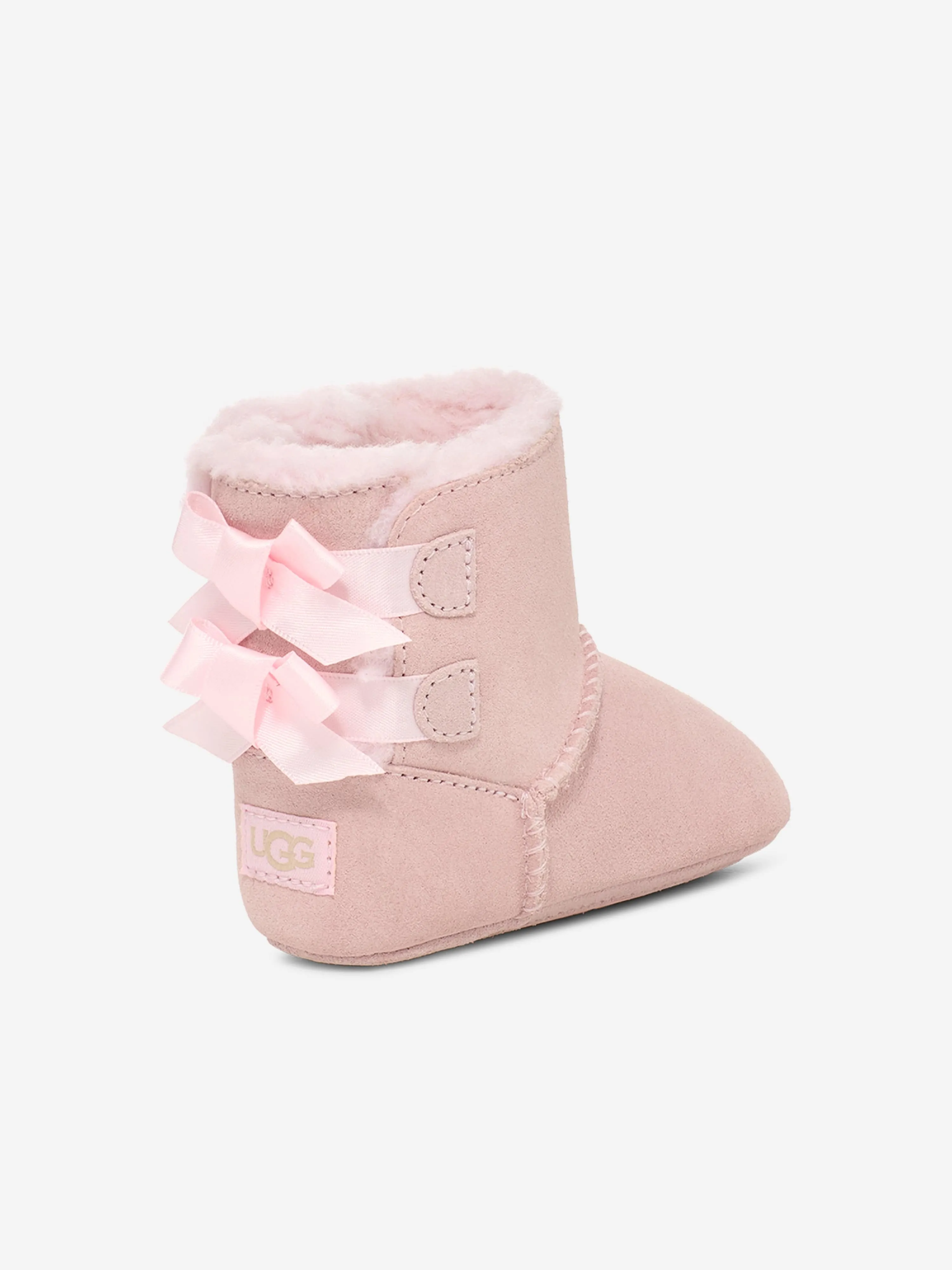 UGG Baby Girls Bailey Bow Boots in Pink